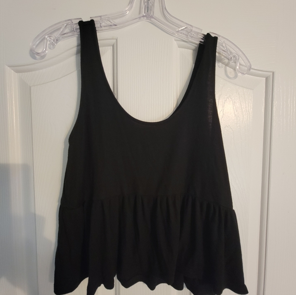 Wild Fable Ribbed Cropped Tank